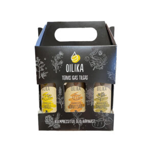 Kinkekarp 3x100ml õli (vali ise maitsed)