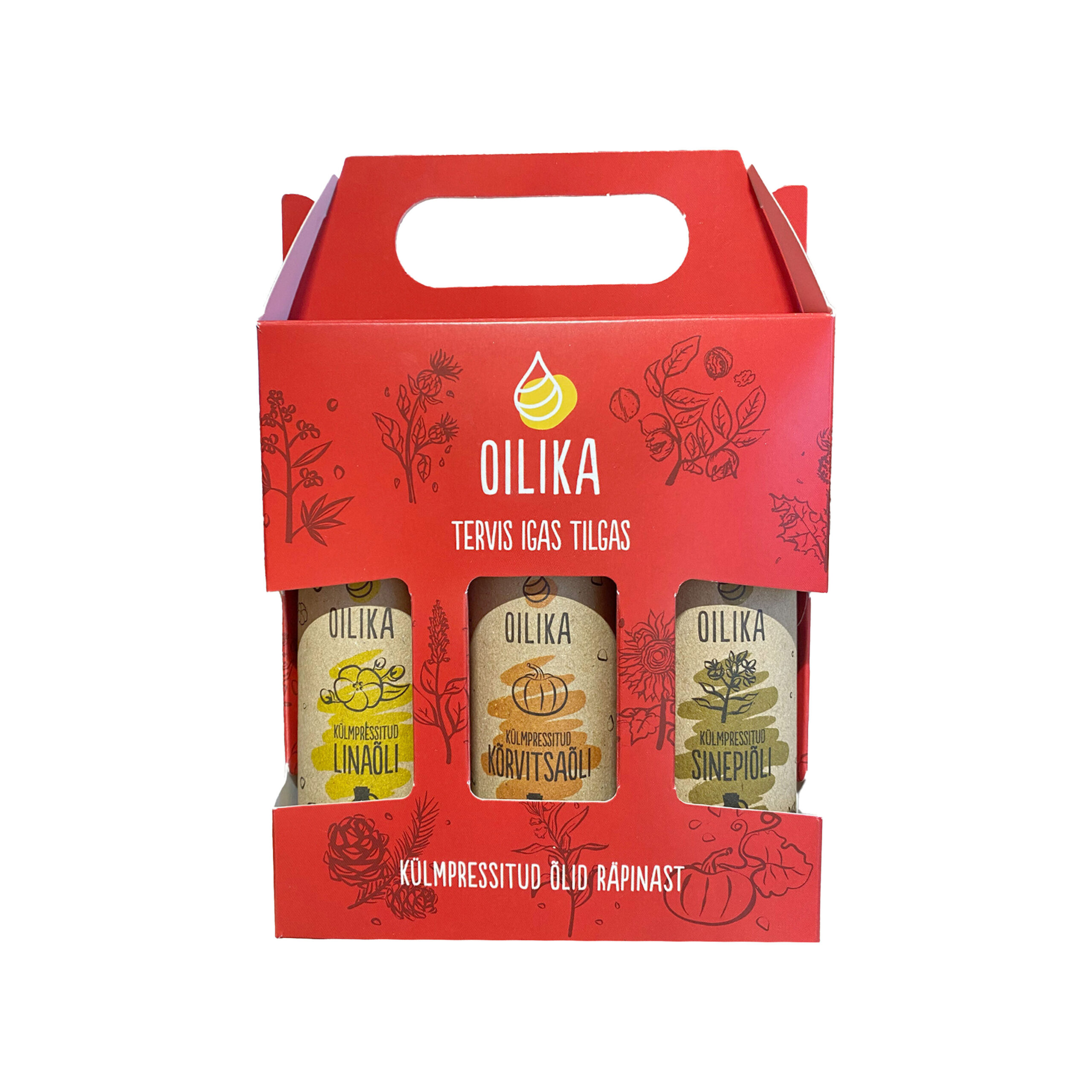 Kinkekarp 3x100ml õli (vali ise maitsed) - Image 2